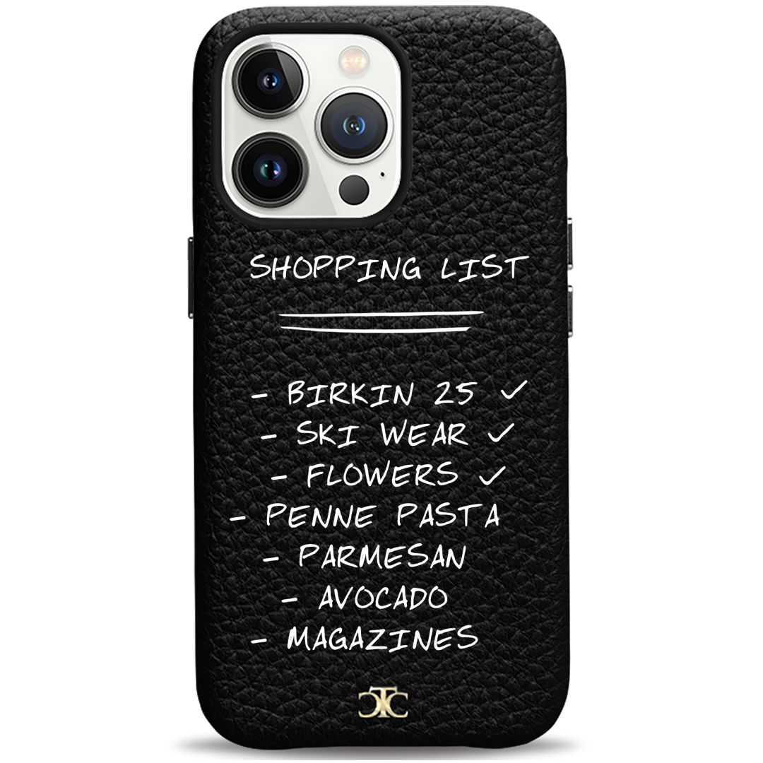 Shopping List Case - iPhone 13 Pro (8648065974618) (8652735218010)